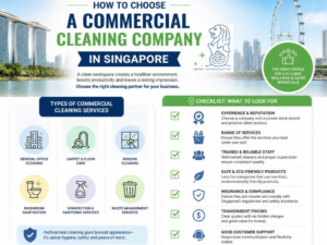 How to Choose a Commercial Cleaning Company in Singapore