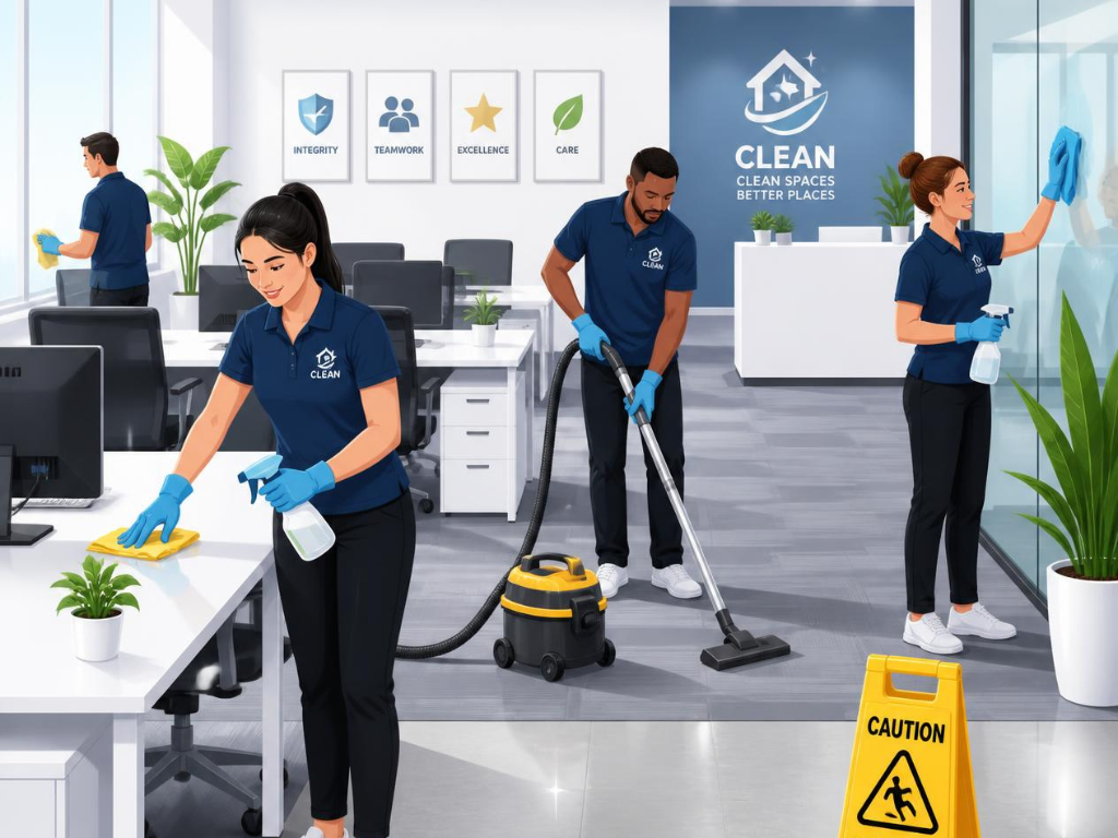 What does a standard office cleaning contract in Singapore actually include?
