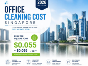 Office Cleaning Cost Singapore: 2026 Price Per Sq Ft