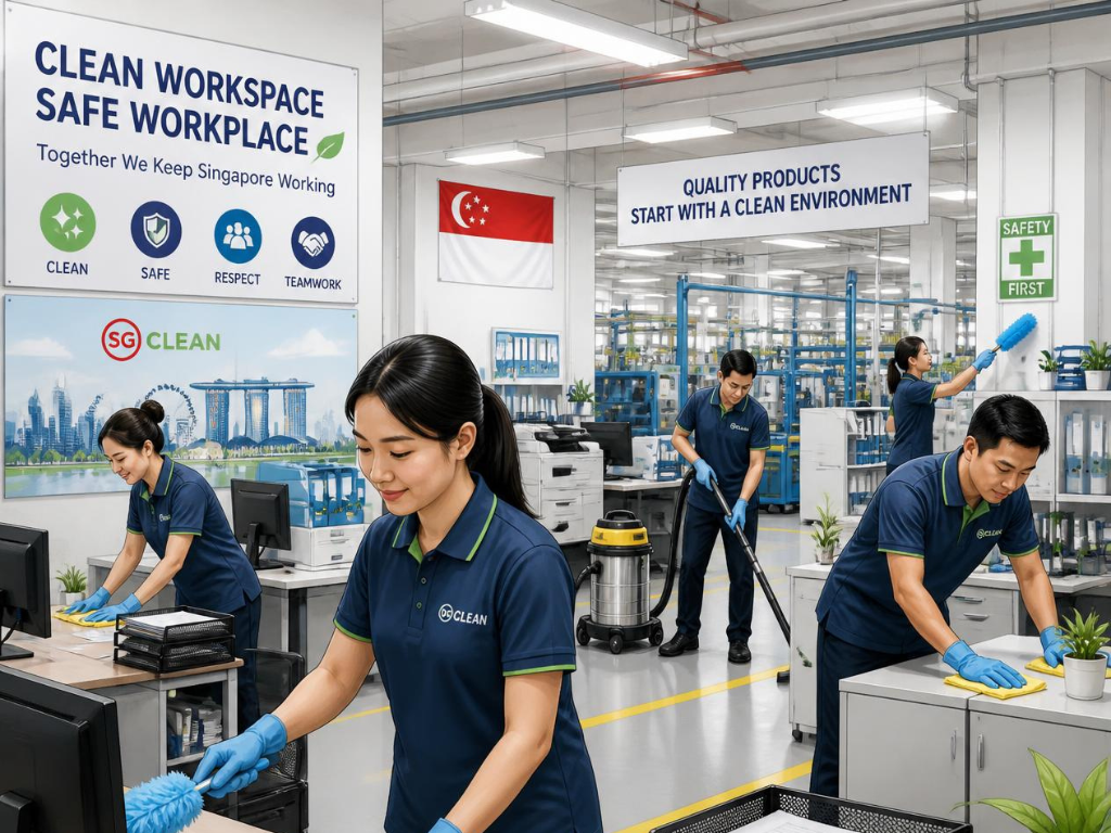 Factory Office Cleaning Singapore: Scope, Dust and Shifts