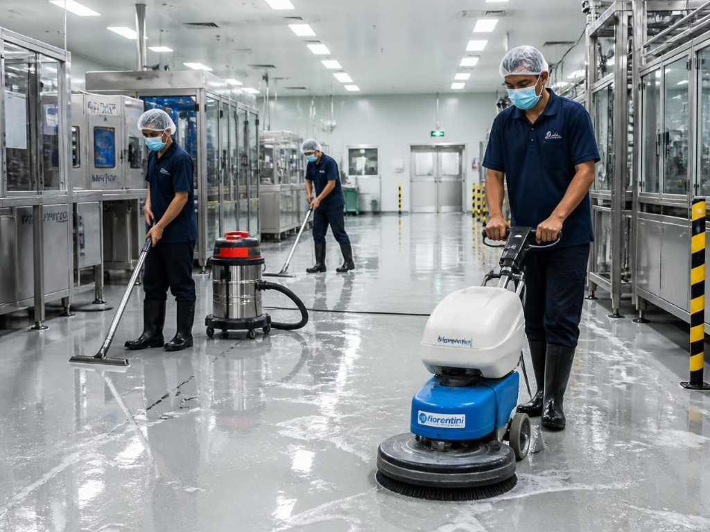 How is deep cleaning different from general industrial cleaning?
