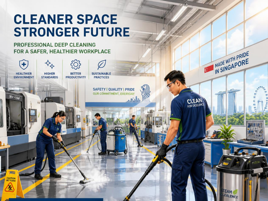 Production Floor Deep Cleaning Singapore: Degreasing Guide