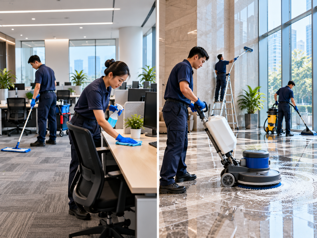What is the difference between deep cleaning and general cleaning?